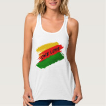 One Love Racer Back Top