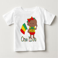 One Love Rasta Baby African American