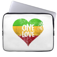 One Love Rastafari T-Shirt Jamaica Retro Vintage G