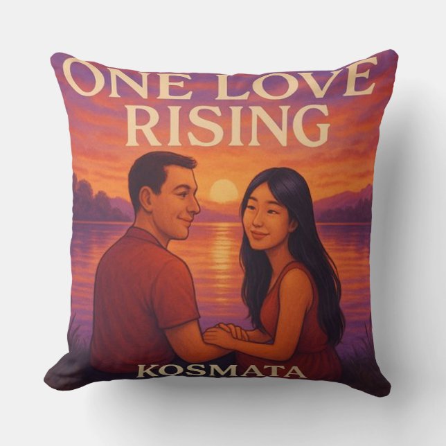 One Love Rising - Pillow Cover (Front)