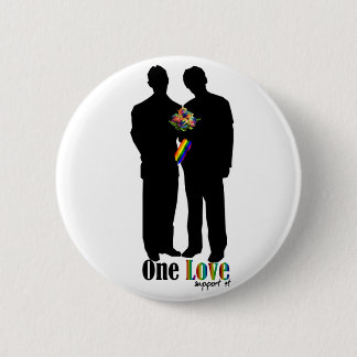One Love..show your support 2 Inch Round Button