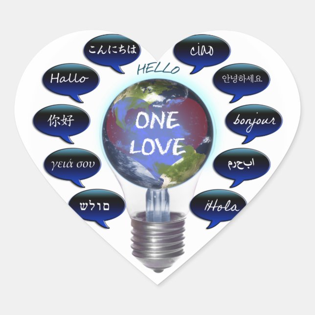 One Love Sticker (Front)