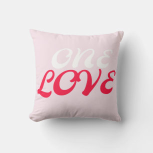 One love Throw Pillow