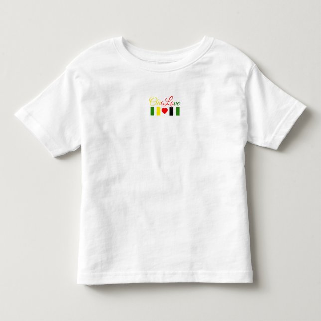 One Love Toddler Tshirt (Front)