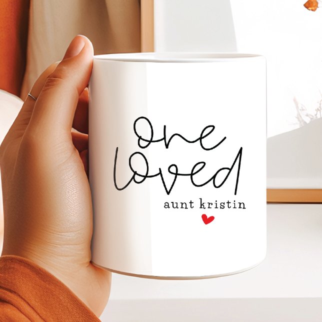One Loved Aunt Coffee Mug (Creator Uploaded)