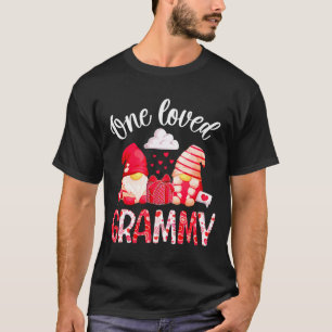 One Loved Grammy Valentine Grammy Grandma Valentin T-Shirt