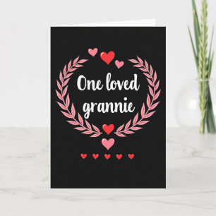 One Loved Grannie Special Card