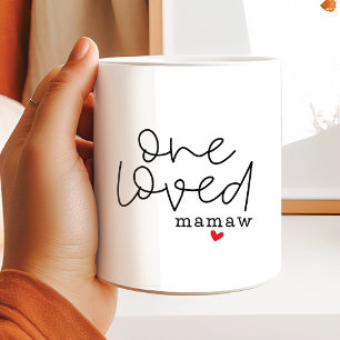 One Loved Mamaw Coffee Mug
