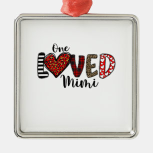 One Loved Mimi Metal Ornament