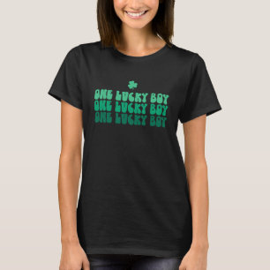 One Lucky Boy Happy St Patrick's Day Boy Lucky Vib T-Shirt