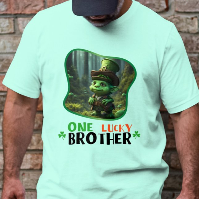 One Lucky Brother - Shamrockin' Street T-Shirt (Creator Uploaded)
