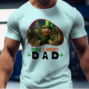 One Lucky Dad - Irish Traditions T-Shirt