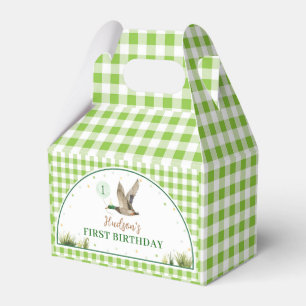 One Lucky Duck Birthday Favour Box