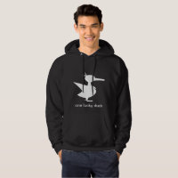 One Lucky Duck Hoodie (with text!)