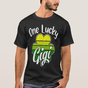 One Lucky Gigi  Irish C Grandma St Patrick's Day T-Shirt