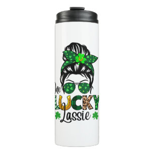 One Lucky Lassie Thermal Tumbler