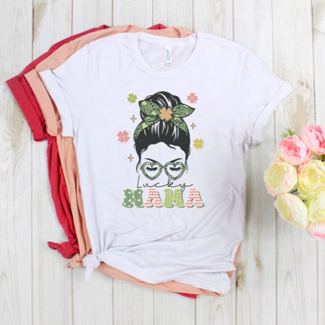 One Lucky Mama St. Patrick's Day T-Shirt (Creator Uploaded)