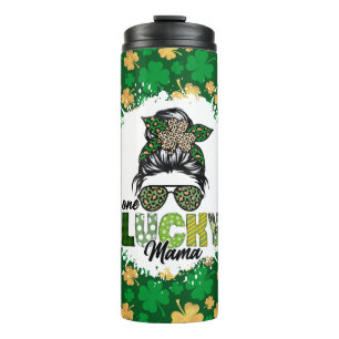 One Lucky Mama Thermal Tumbler