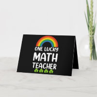 One Lucky Math Teacher St. Patrick's Day