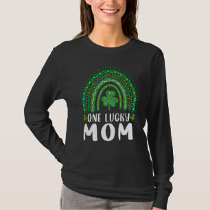 One Lucky Mom Rainbow Saint Patricku2019s Day Iris T-Shirt