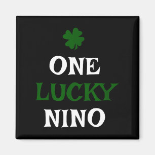 One lucky nino st. patrick's day funny irish magnet