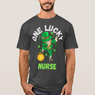 one lucky nurse funny st  T-Shirt