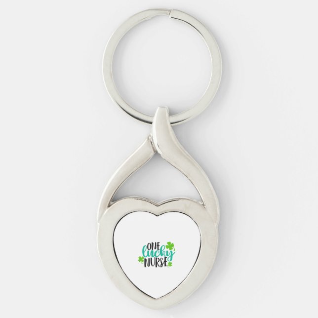 One Lucky Nurse Keychain (Front)