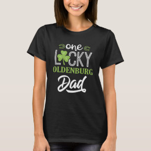 One Lucky OLDENBURG Horse Dad Irish Horseback Ridi T-Shirt