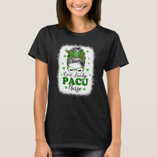 One Lucky Pacu Nurse St Patrick's Day Women Rn Nur T-Shirt