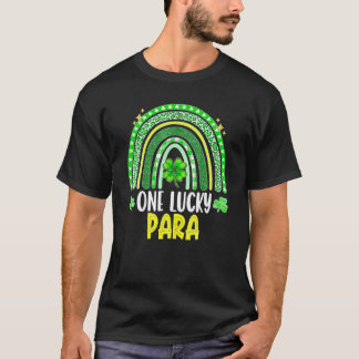 One Lucky Para Funny Family St Patrick's Day Gift T-Shirt
