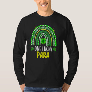 One Lucky Para Shirt Funny Family St Patrick's Day