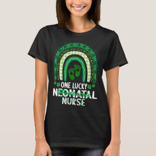 One Lucky Pediatric Neonatal Nurse St Patricks Rn  T-Shirt