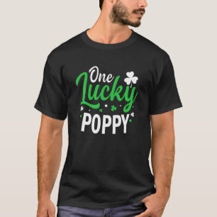 One Lucky Poppy Tee, St Patricks Day Funny Poppy T-Shirt