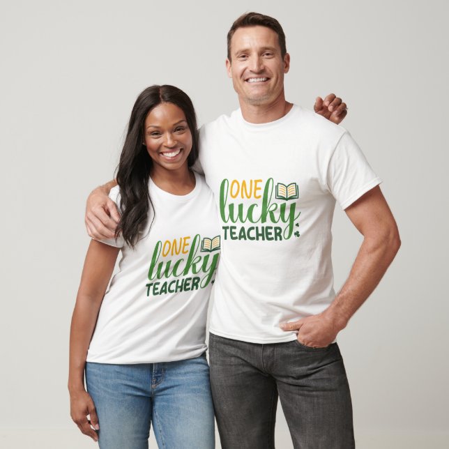 One Lucky Teacher St. Patrick’s Day T-Shirt (Unisex)