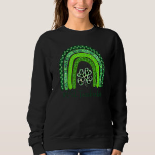 One Lucky Teacher St Patrick's Day Esl Teacher For Sweatshirt
