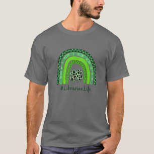 One Lucky Teacher St Patrick's Day Librarian For T T-Shirt