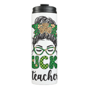 One Lucky Teacher - St. Patrick's Day  Thermal Tumbler