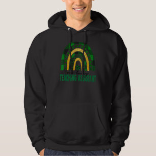One Lucky Teaching Assistant Rainbow St Patricks D Hoodie