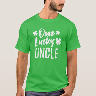 One Lucky Uncle St. Patrick's Day Matching Pyjamas T-Shirt