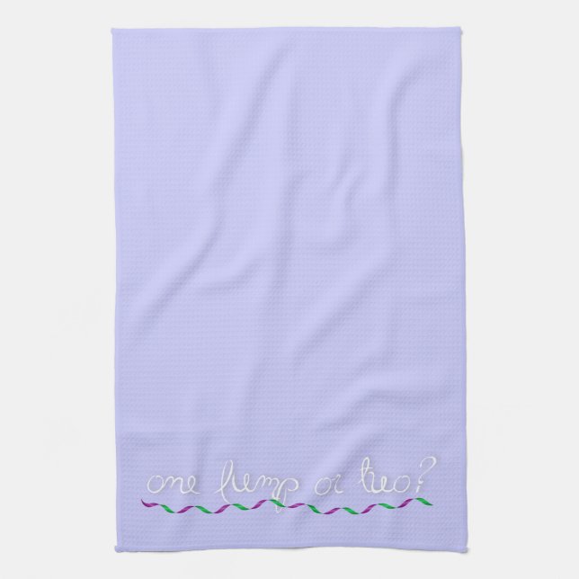 One Lump or Two? Kitchen Towel (Vertical)