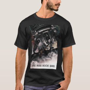 One Man Rock Band. Astronaut playing guitar T-Shirt