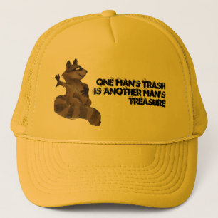 One man's trash trucker hat