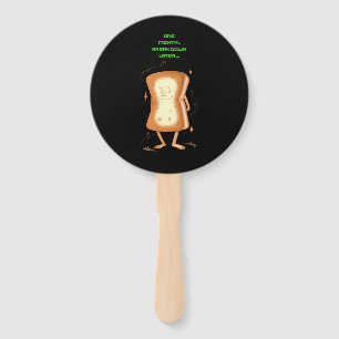 One Mental Breakdown Later Hand Fan