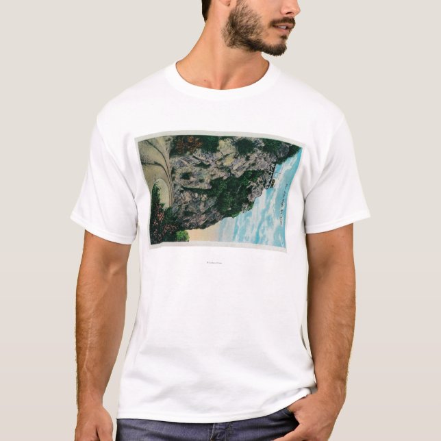 One Mile High, at Mt. LoweMt. Lowe, CA T-Shirt (Front)