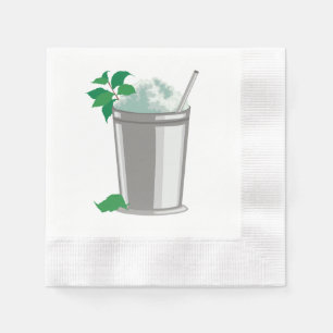 ONE MINT JULEP PAPER NAPKIN