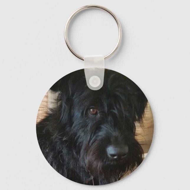 One Mischievous Dog Keychain (Front)