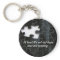 One Missing Puzzle Piece Black White Photo Custom