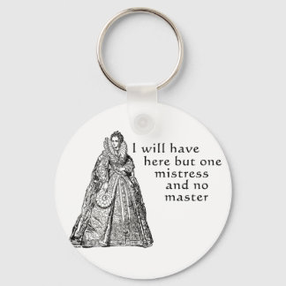 One Mistress Here Keychain