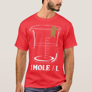 One Mole Per Litre Chemistry Biochemist T-Shirt