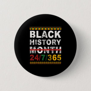 One Month Can't Hold Our History Black History Mon 2 Inch Round Button